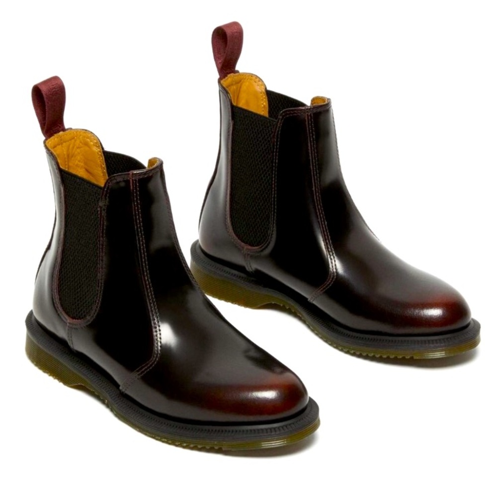 Dr. Martens Dark Cherry Chelsea Boots